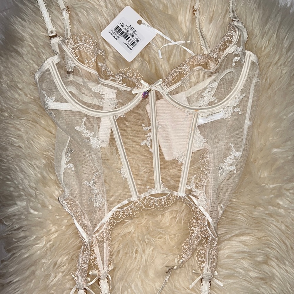 Honey Birdette Daisy bustier new